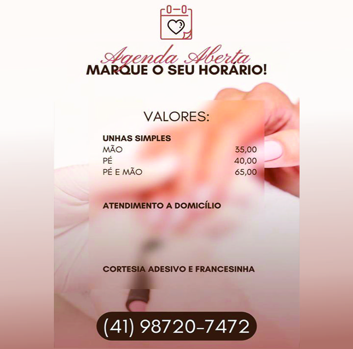 Manicure/ pedicure tradicional